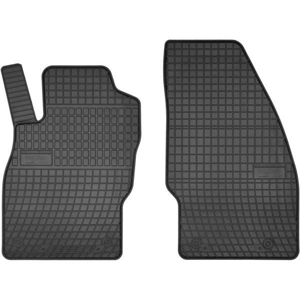 Rubber mats Opel Corsa E Van from 2014 (front)