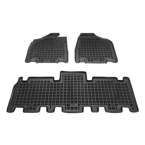 Rubber mats Kia Carnival II 2005-2014 (5 places)