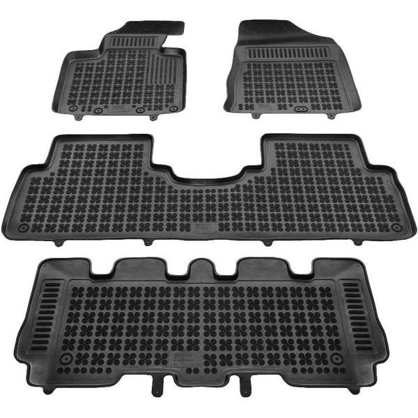 Rubber mats Kia Sorento III from 2015 (7 places)