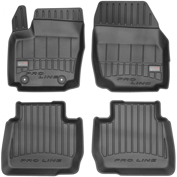 Rubber mats Proline Ford Mondeo IV 2007-2014 (distance between car mat clips 25.5cm)