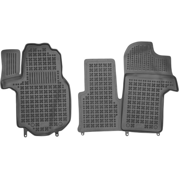 Rubber mats Volkswagen Crafter II from 2016 (2 rows)
