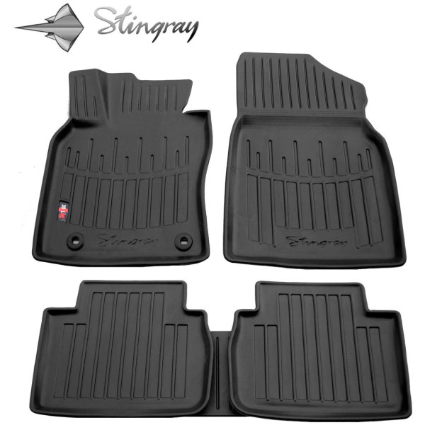 Rubber 3D mats TOYOTA Camry XV70 from 2017 5 pcs / black / 5022055 / higher edges