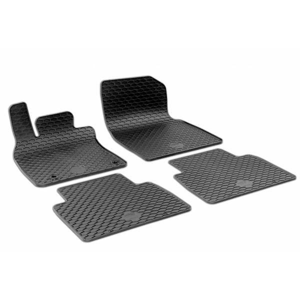 Rubber mats TOYOTA CAMRY XV70 from 2018 / also Hybrid 4 pcs / 222254 / black