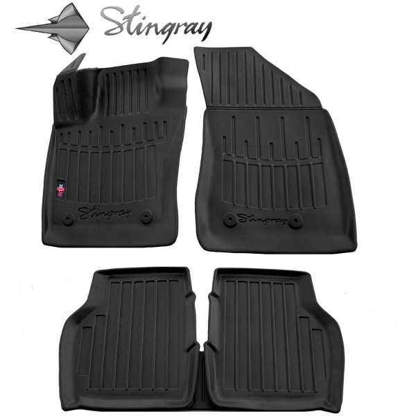 Rubber mats JEEP Compass II from 2016