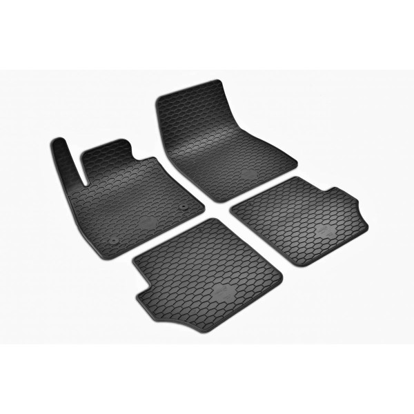 Rubber mats FORD Fiesta from 2017 4 pcs / 221835 / black