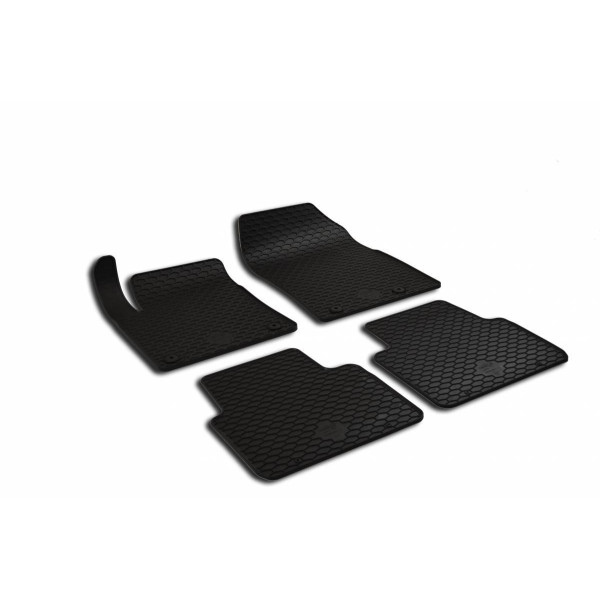 Rubber mats OPEL Crossland X from 2017 4 pcs / 221505 / black