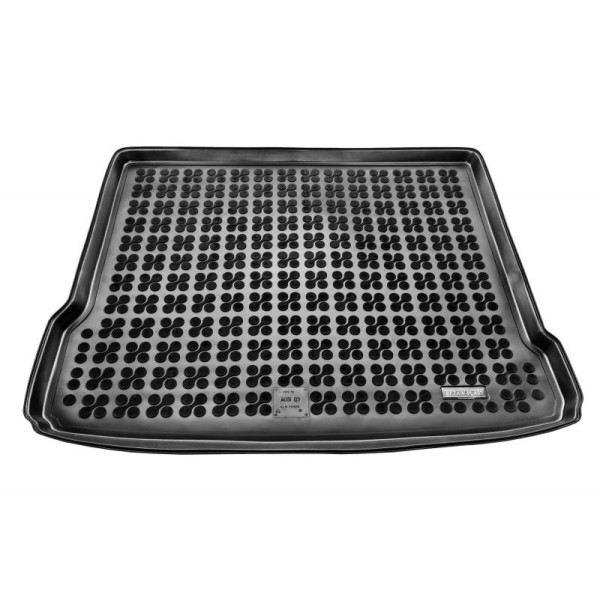 Rubber trunk mat Audi Q3 I 2011-2018 (version with non-standard spare wheel)