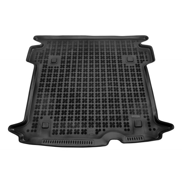 Rubber trunk mat Fiat Doblo II Maxi from 2010 (5 places)