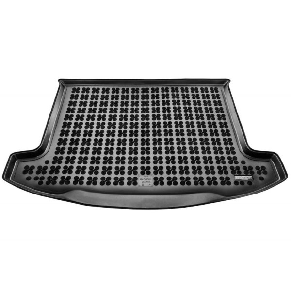 Rubber trunk mat Kia Carens from 2013 (5 places)