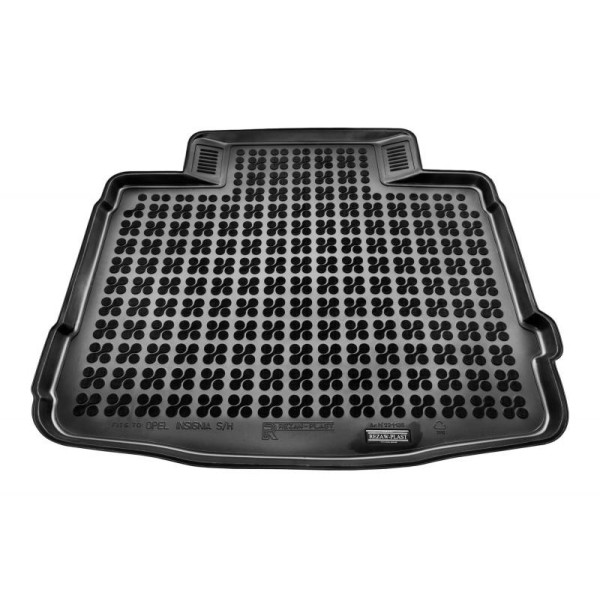 Rubber trunk mat Opel Insignia Sedan 2008-2013 (version with non-standard spare wheel)