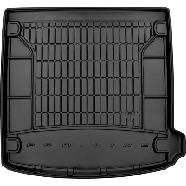Rubber trunk mat Proline Audi Q8 from 2018 (version with standard spare wheel)
