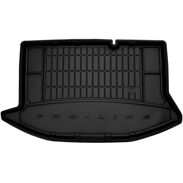 Rubber trunk mat Proline Ford Fiesta VI 2008-2017 (With back seat regulation)