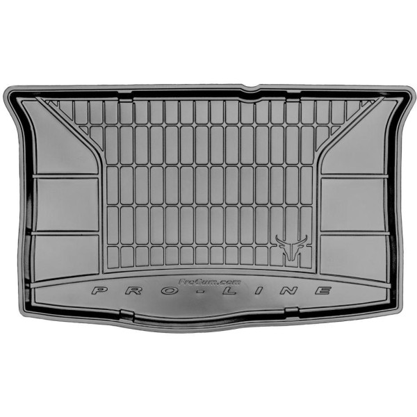 Rubber trunk mat Proline Hyundai i20 II from 2014 (bottom part / 5 doors / Comfort version)