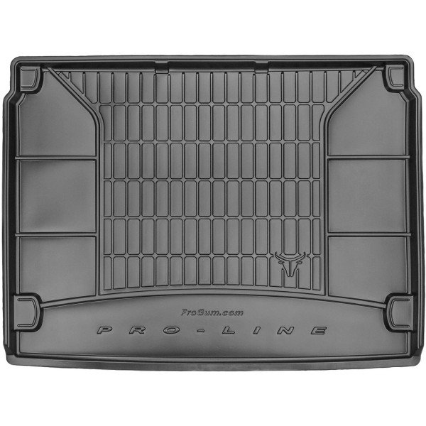 Rubber trunk mat Proline Peugeot Partner II 2008-2018 (5 places)