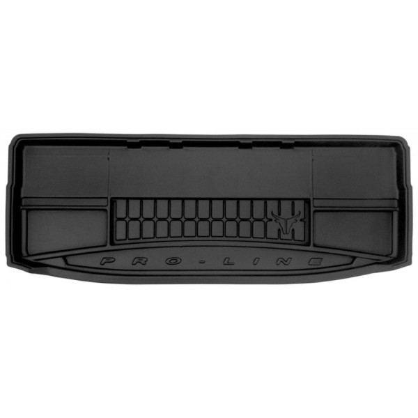 Rubber trunk mat Proline SsangYong Rexton II from 2017 (Lower / 7 Seats / row 3 unfolded)