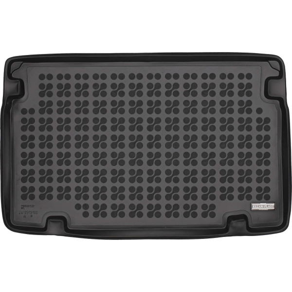 Rubber trunk mat Renault Clio V from 2019 (upper part)