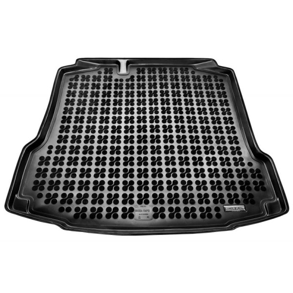 Rubber trunk mat Skoda Rapid from 2012