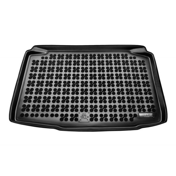 Rubber trunk mat Skoda Fabia Hatchback 2007-2014