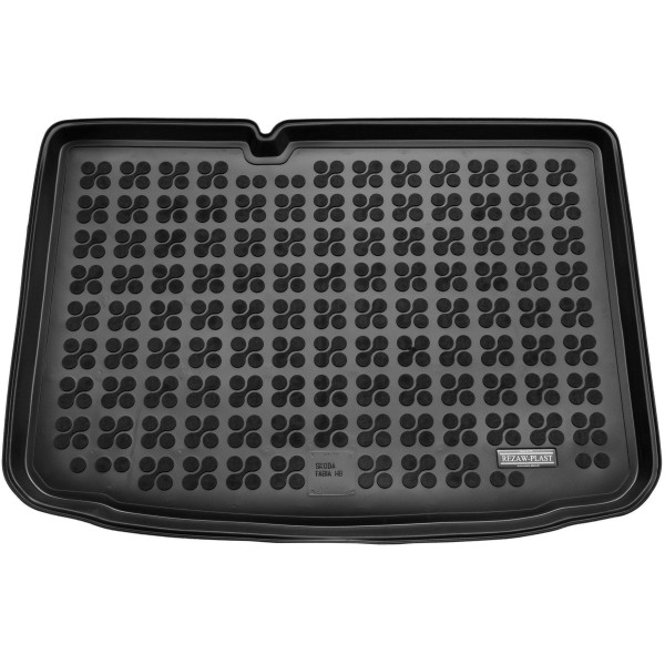 Rubber trunk mat Skoda Fabia III Hatchback from 2014