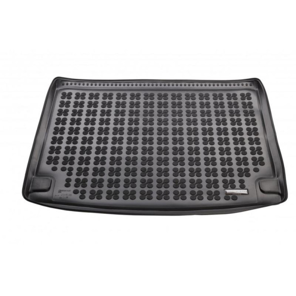 Rubber trunk mat Skoda Karoq 4x4 from 2017 (with a thin spare wheel)