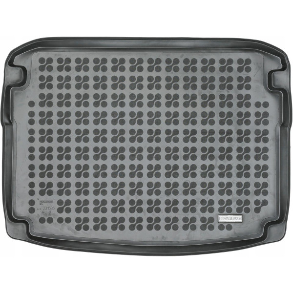 Rubber trunk mat Skoda Karoq from 2017 (version 2x4, with a tool set located in the trunk)