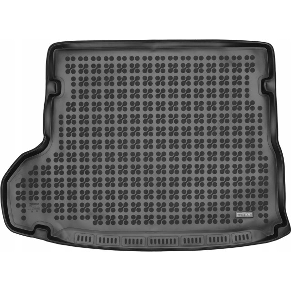 Rubber trunk mat Toyota Highlander Hybrid 2013-2019 (7 places / with the third row of seats folded)
