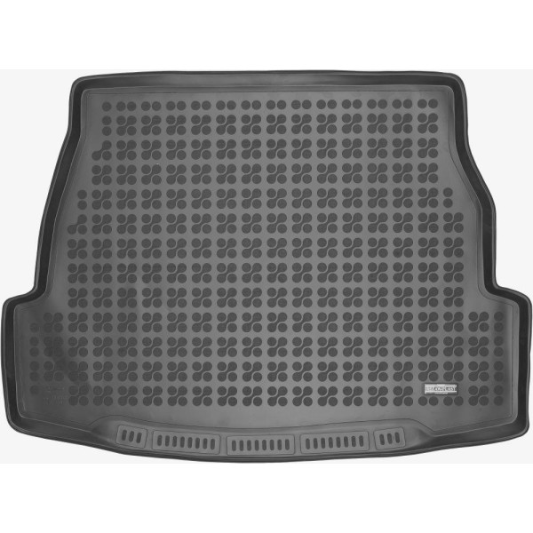 Rubber trunk mat Toyota RAV4 V from 2018 (with a thin spare wheel)