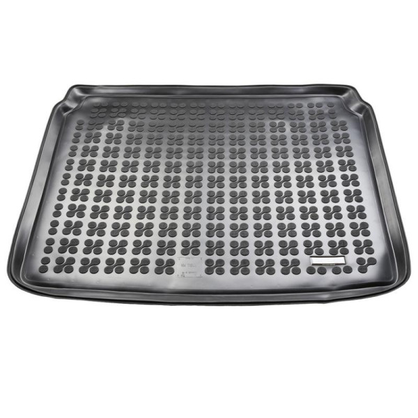 Rubber trunk mat Volkswagen Tiguan 5 places 2007-2017 (version with a tool set located in the trunk)