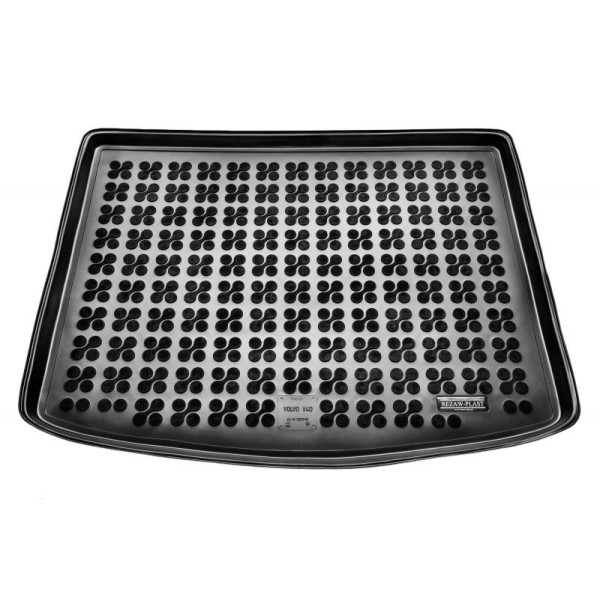 Rubber trunk mat Volvo V40 from 2012 (upper part)