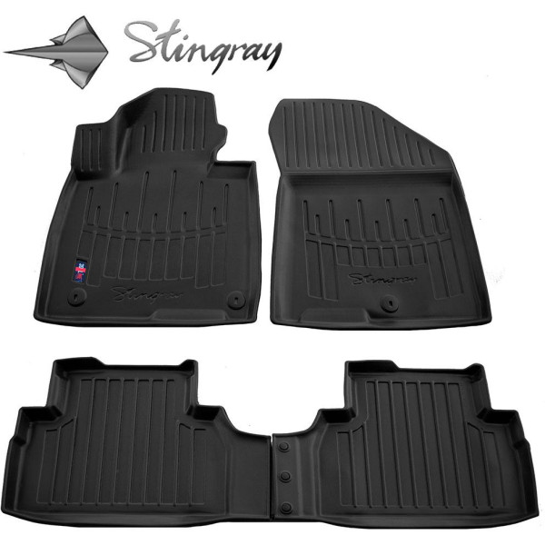 Rubber mats HYUNDAI Santa Fe IV TM 2018-2020