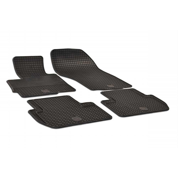 Rubber mats CITROEN C - Crosser 2007-2013 4 pcs / 215374 / black