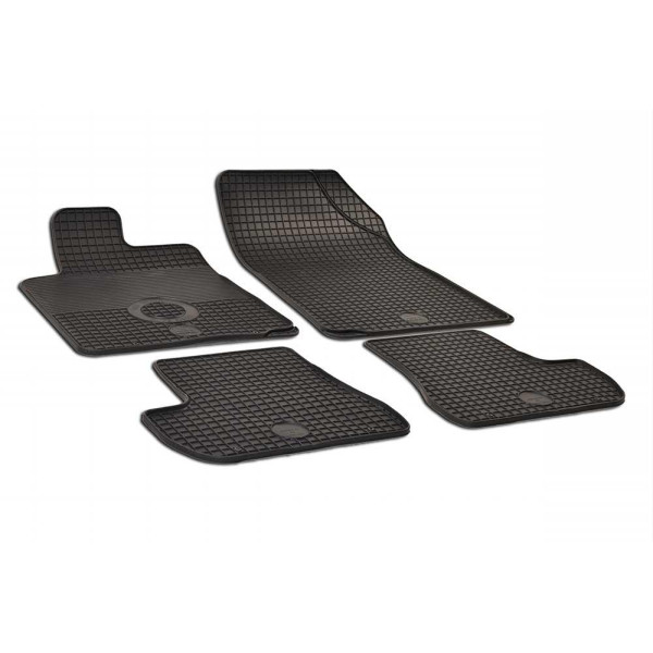 Rubber mats Citroen C2 2004-2009