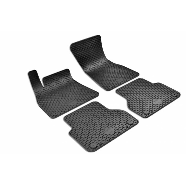 Rubber mats AUDI A6 C8 from 2018 4 pcs / 221774 / black