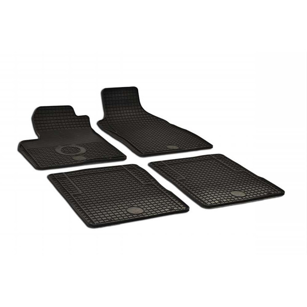 Rubber mats FIAT 500 from 2007 4 pcs / 213685 / black