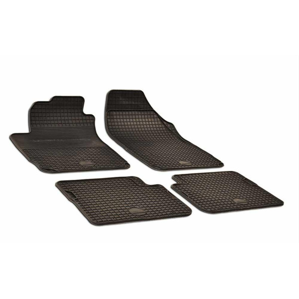 Rubber mats FIAT Bravo 2007-2014 4 pcs / 213339 / black