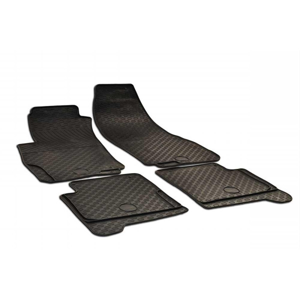 Rubber mats FIAT Grande Punto 2006-2009 4 pcs / 214774 / black