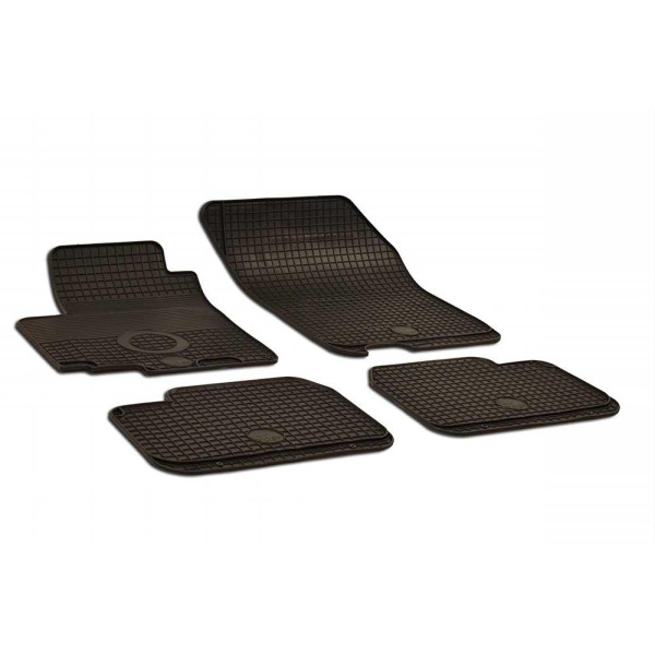 Rubber mats FIAT Sedici 2006-2014 4 pcs / 218996 / black