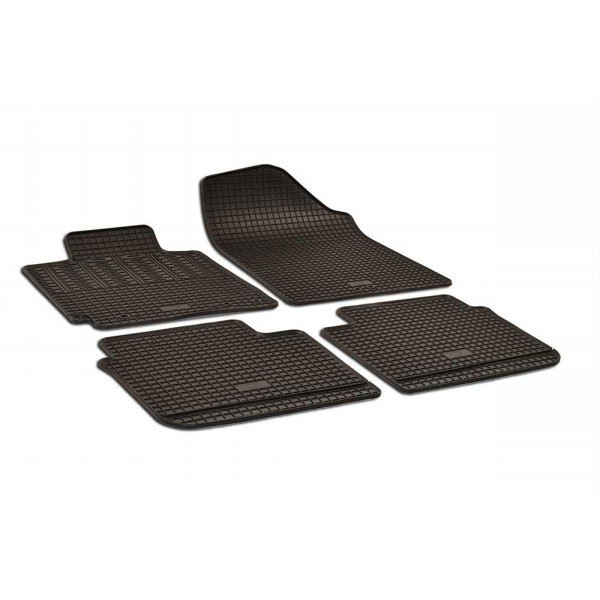 Rubber mats HYUNDAI Elantra 2011-2015 4 pcs / 217715 / black