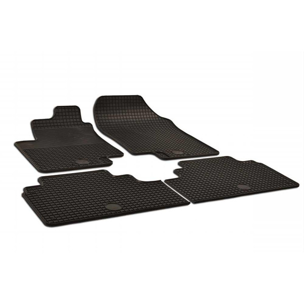 Rubber mats HYUNDAI ix20 2010-2019 4 pcs / 215462 / black