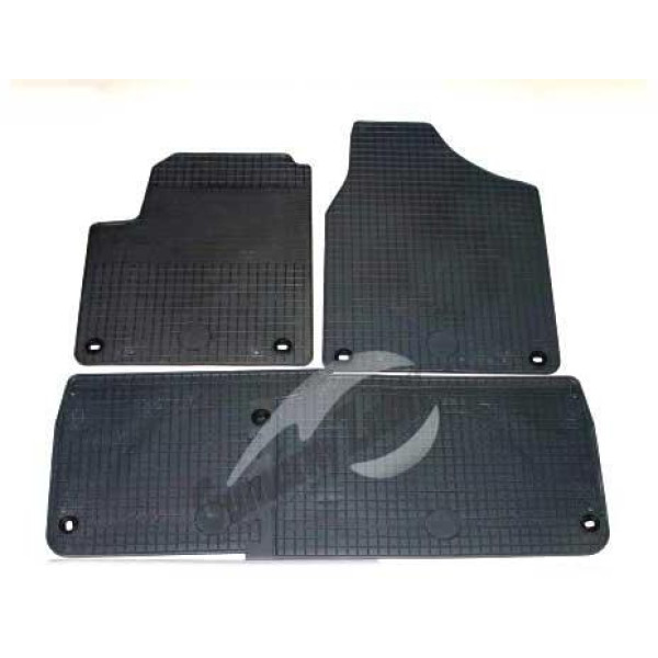 Rubber mats Seat Alhambra 1996-2009 / black