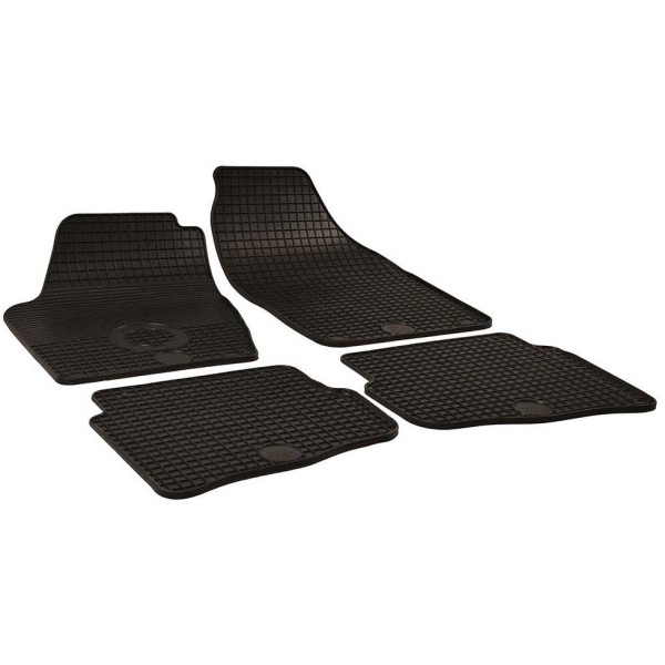 Rubber mats SEAT Cordoba 2003-2008 4 pcs / 213349 / black