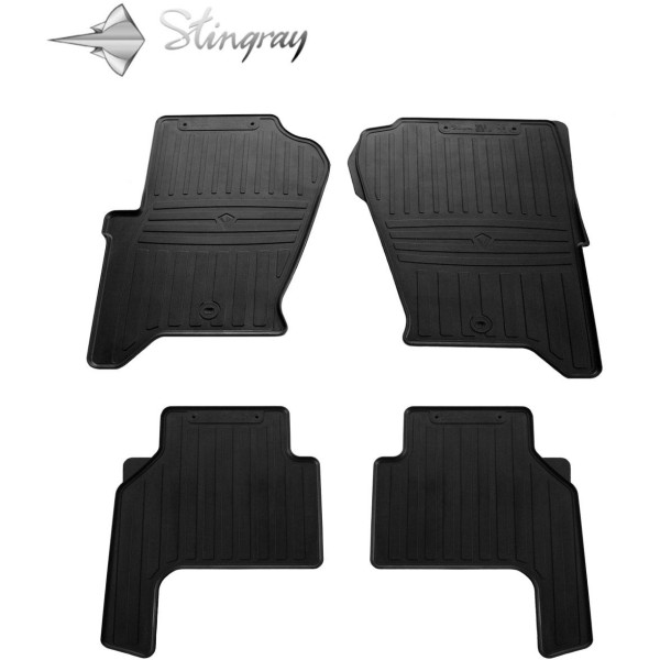 Rubber mats LAND ROVER RANGE ROVER Sport I 2005-2013, 4 pcs / 1047044