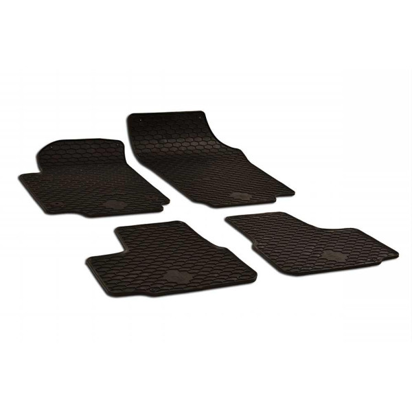 Rubber mats VW up! from 2012 4 pcs / 217804 / black