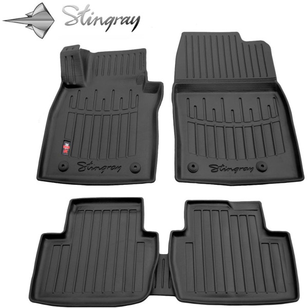 Rubber 3D mats MAZDA CX-30 DM from 2019 5 pcs / black / 5011045 / higher edges