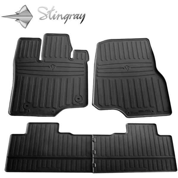 Rubber mats FORD F-150 Super/Crew cab 2014-2020, 4 pcs / 1007224