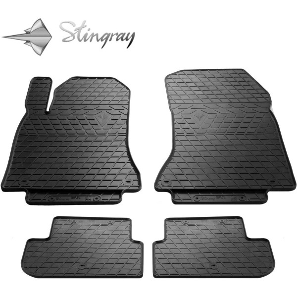 Rubber mats INFINITI Q30 2015-2019, 4 pcs / 1033034