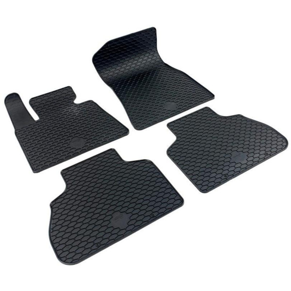 Rubber mats BMW X7 G07 from 2018 4 pcs / 222722FL / black