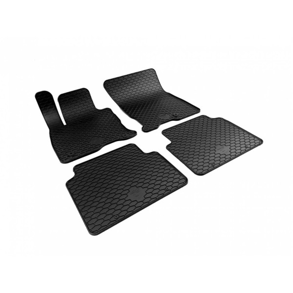 Rubber mats FORD KUGA from 2020 / also Hybrid 4 pcs / 222584 / black