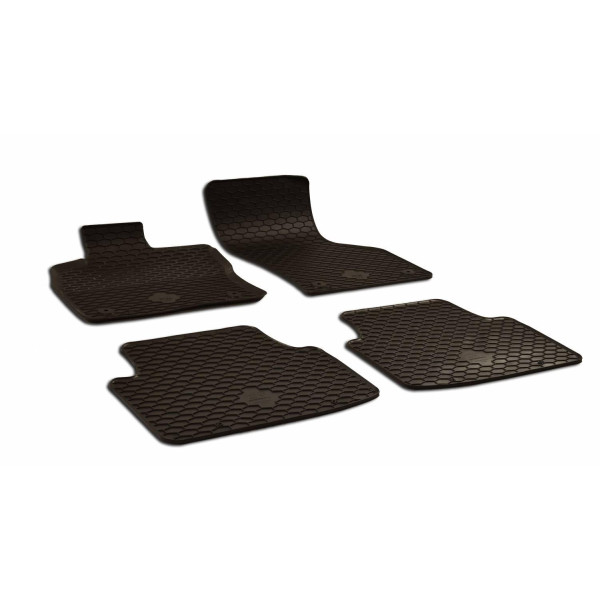 Rubber mats SKODA OCTAVIA from 2020 / also Hybrid 4 pcs / 217952 / black