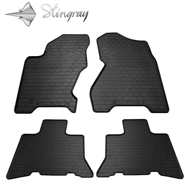 Rubber mats JEEP Grand Cherokee WJ 1998-2004, 4 pcs / 1046074